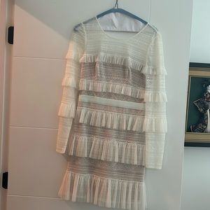 Bcbg white dress